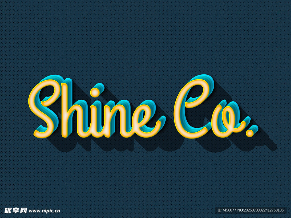 Shine Co公司标志设计