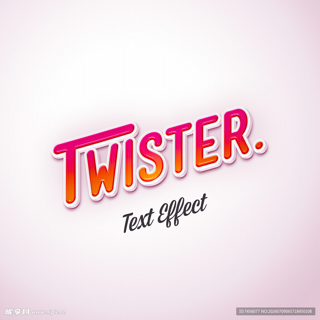 Twister字体效果展示