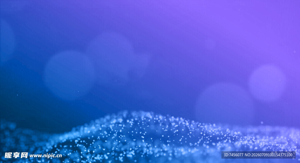 梦幻蓝紫色闪光背景