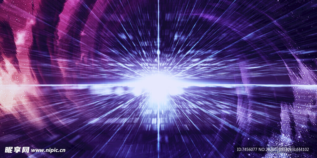 炫彩宇宙能量爆发特效