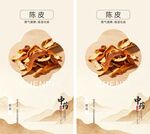陈皮主题古风海报