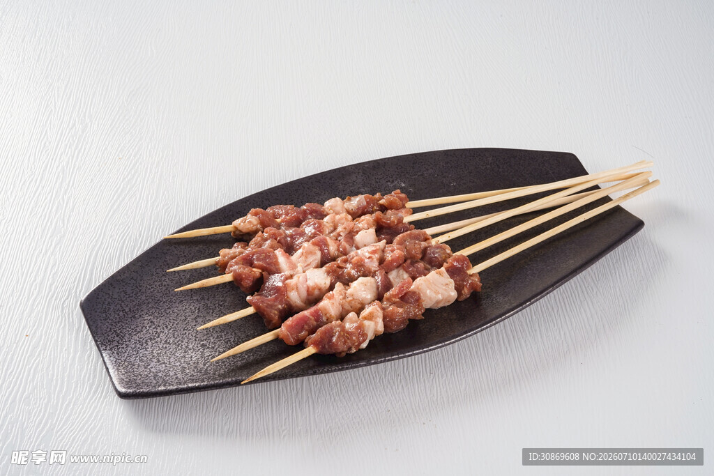日式烤鸡肉串