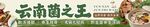 野生菌养生餐饮门头banner