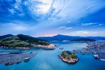 海滨港湾美景