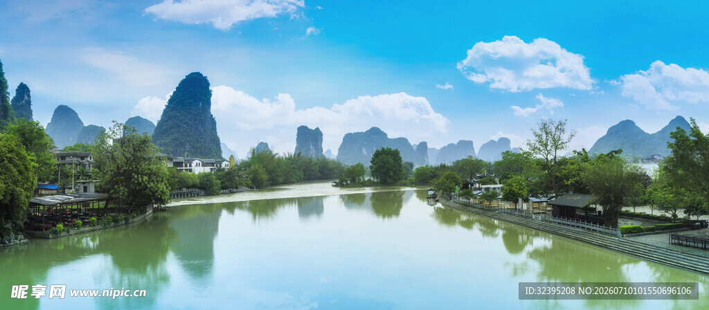 秀丽山水风光如画