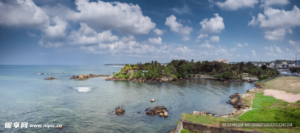海滨风光宁静美丽景致