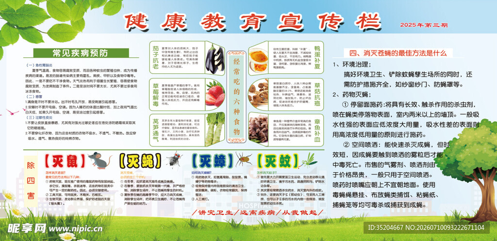 健康教育宣传栏
