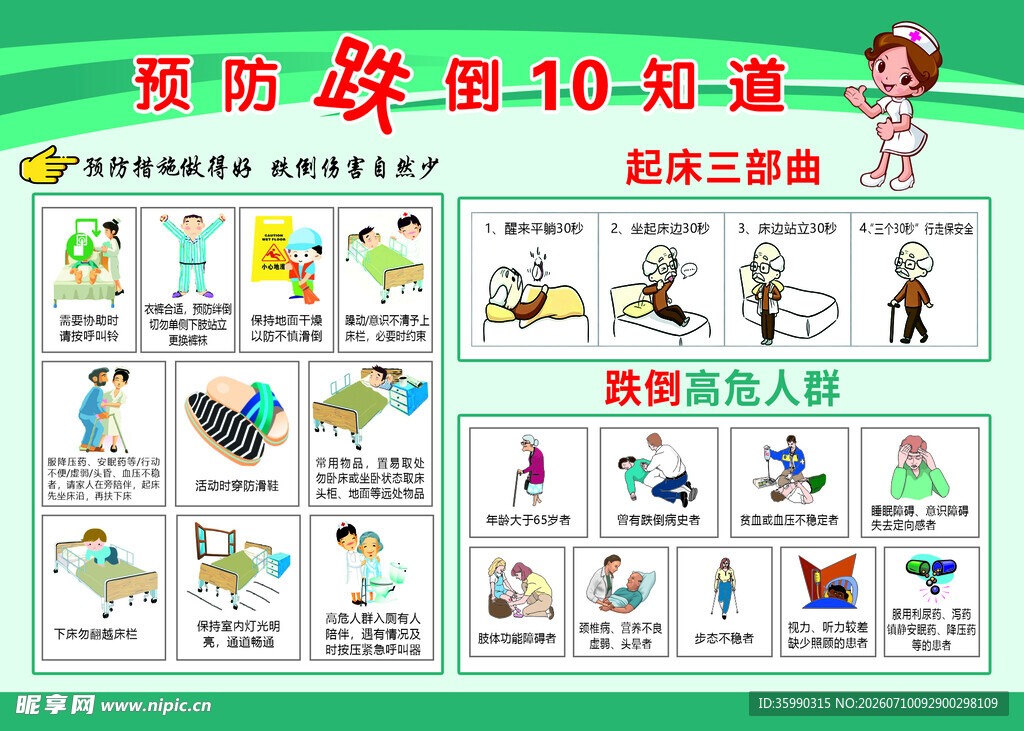 预防跌倒10知道