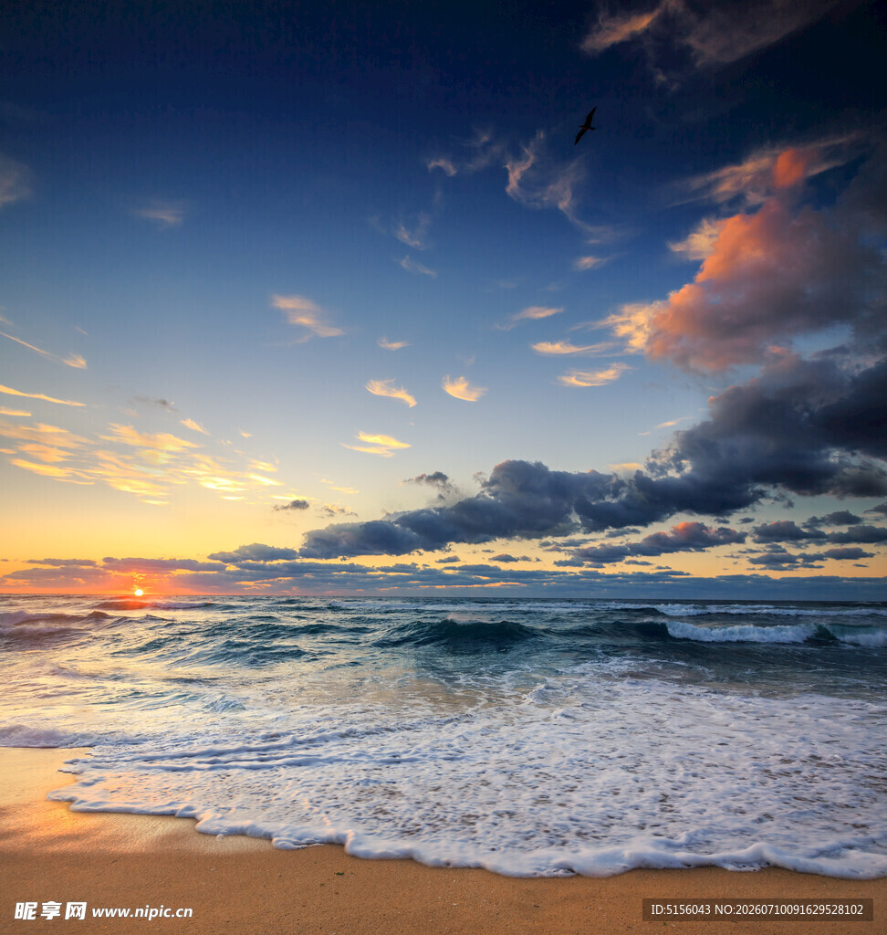 海边日落美景