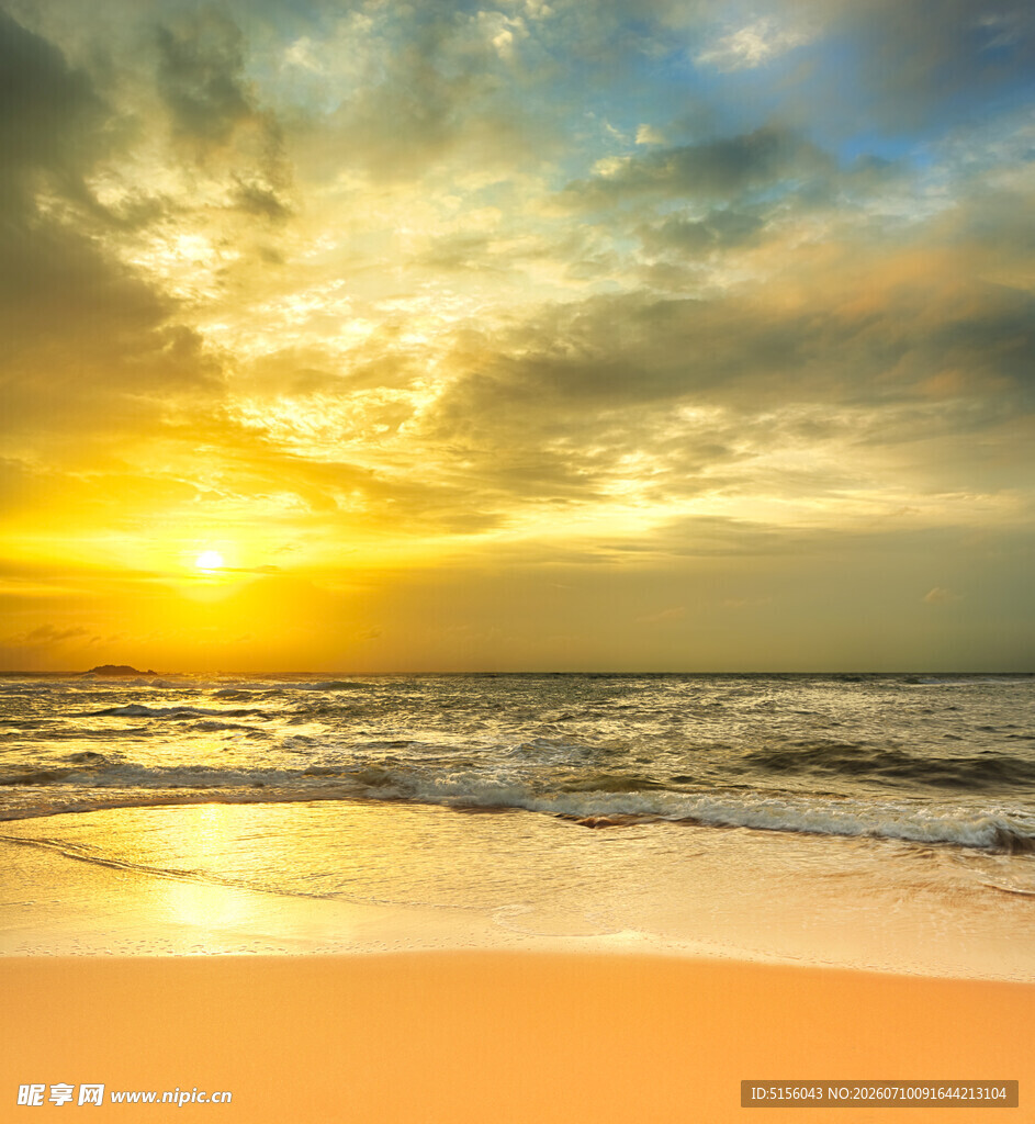 海边日落美景