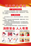 消防安全常识宣传海报
