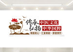 传承中医文化宣传墙