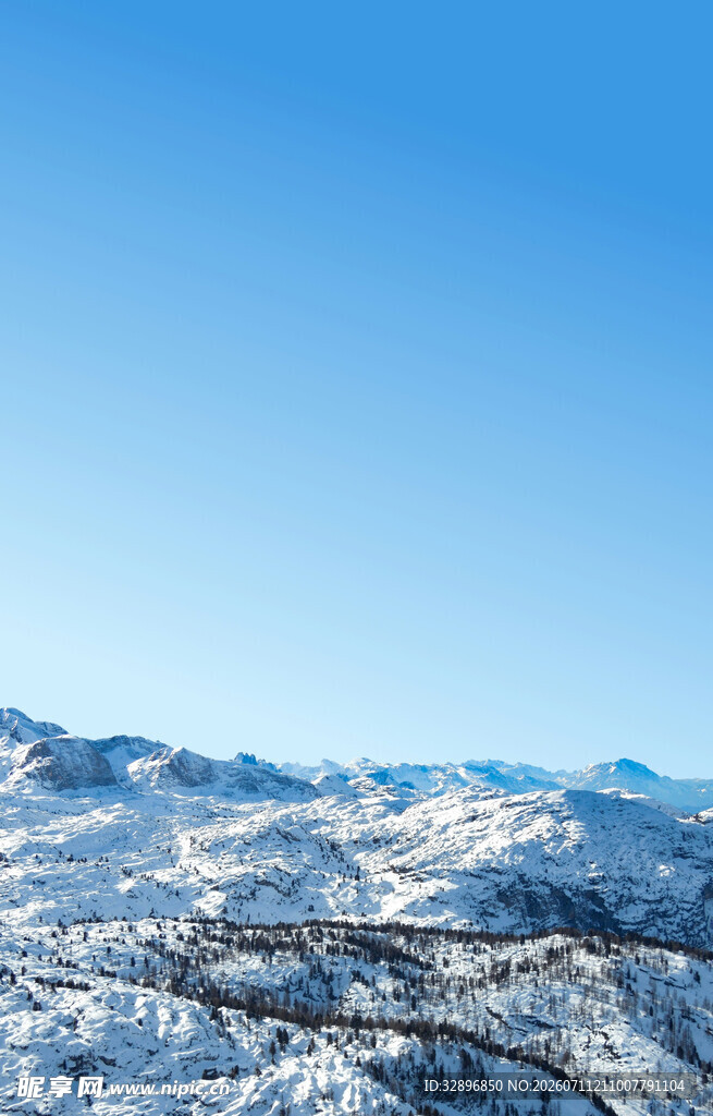 雪山壮丽风光