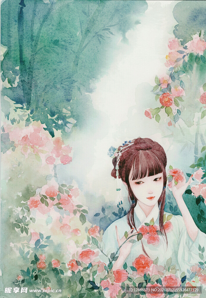 古风画