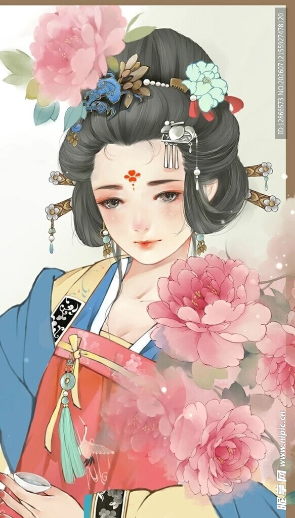 古风画