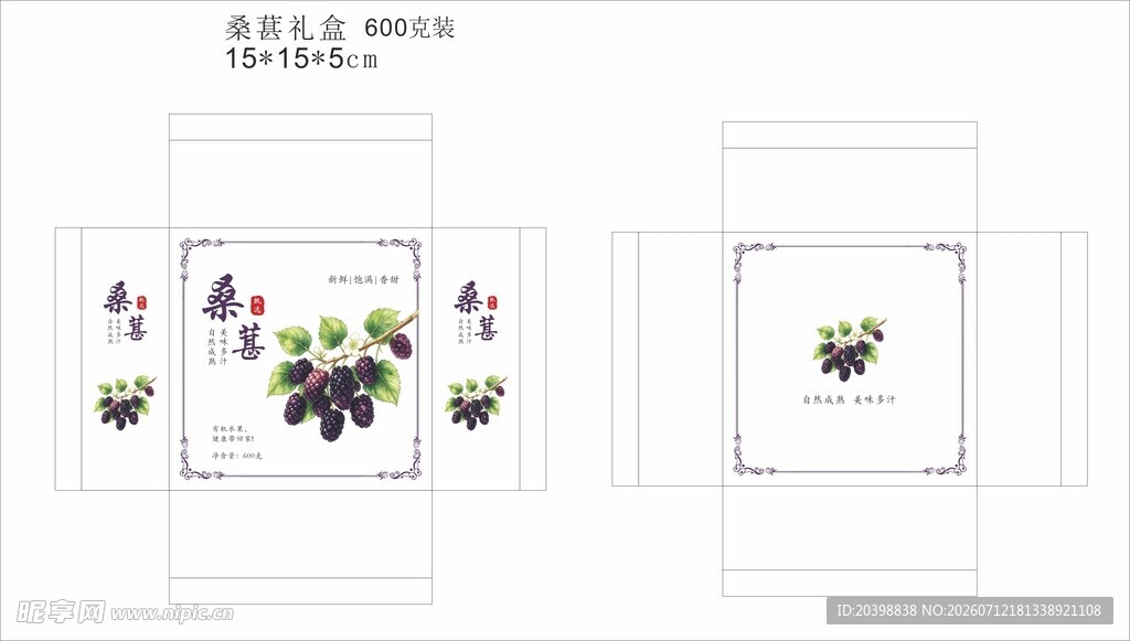 桑葚包装