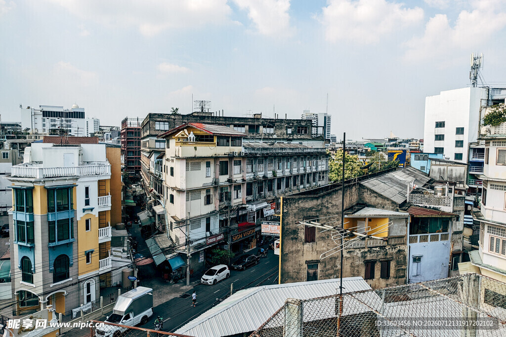 城市建筑风貌景观