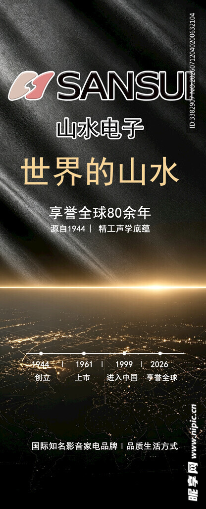 世界的山水城市的盛景