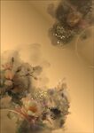 水墨花卉艺术画作
