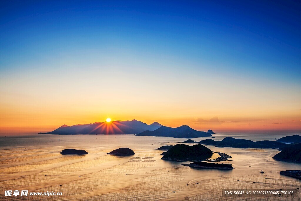 海边日落美景