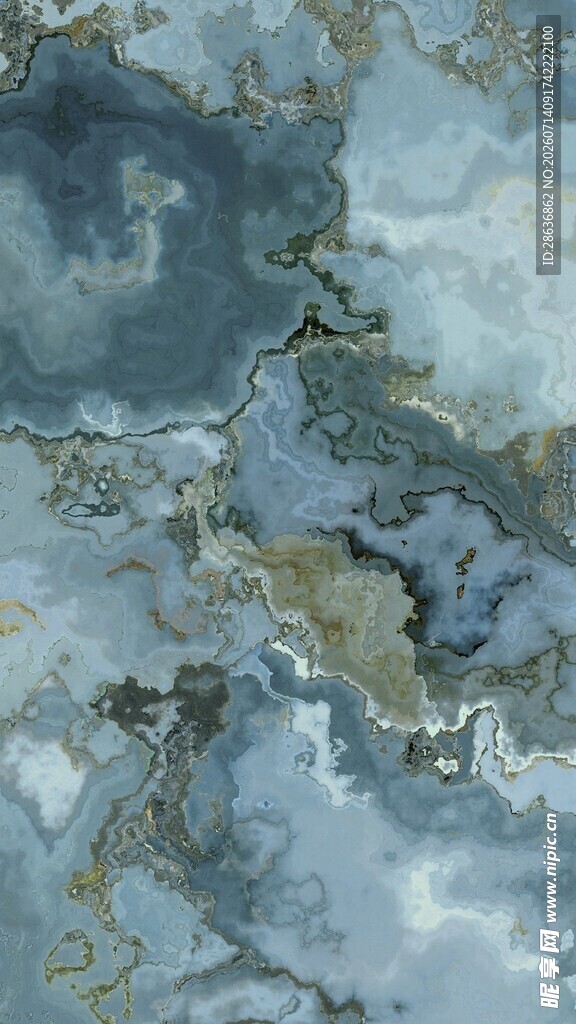 抽象山水纹理艺术画作