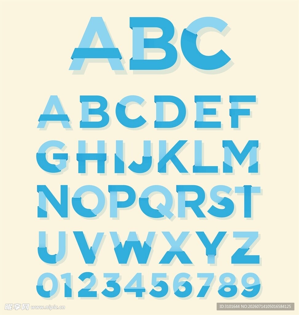 英文字母和数字设计