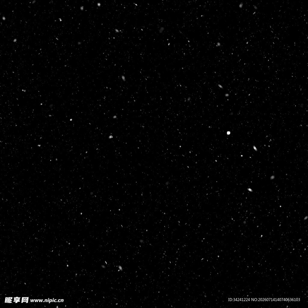 璀璨星空夜景