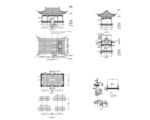 水榭亭子全套施工图