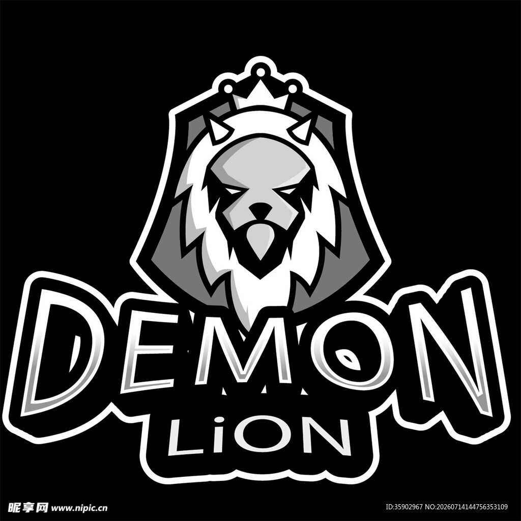恶魔狮子标志