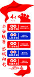 公安五个坚持文化墙