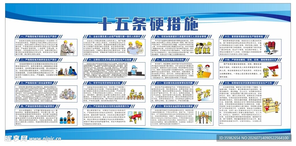 十五项便民措施宣传栏
