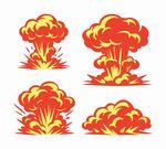 爆炸效果素材