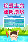 儿童防溺水安全宣传图