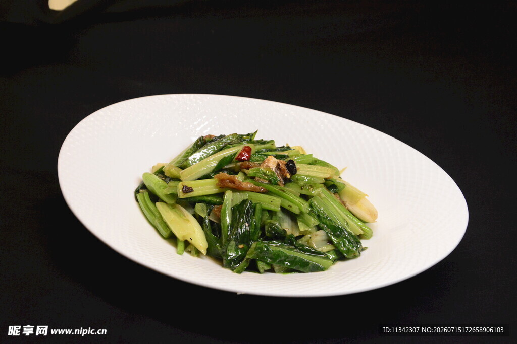 蒜茸油麦菜