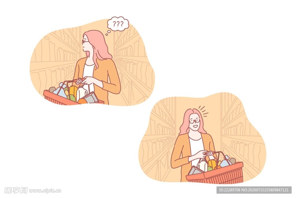 女孩整理物品的温馨瞬间