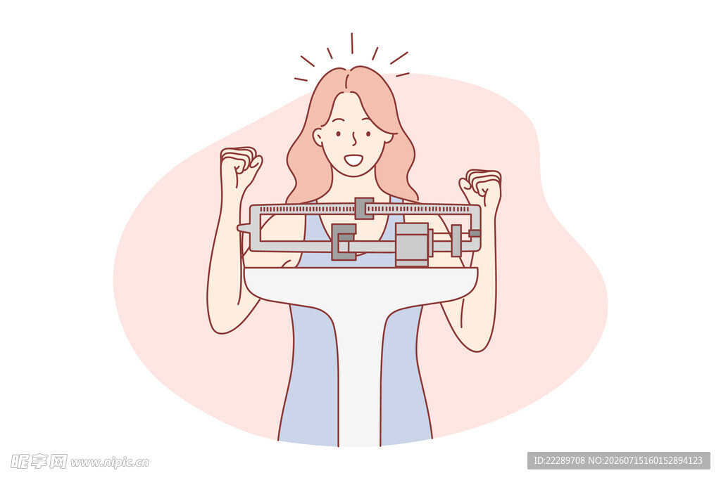 女性双手捧起多彩建筑物