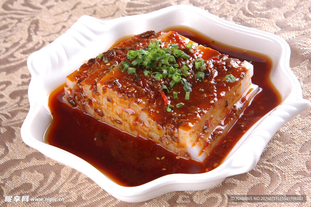 凉拌豌豆粉