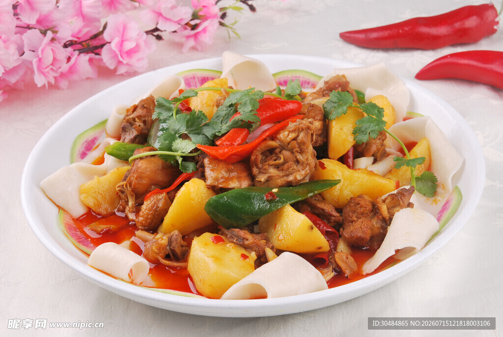 美味土豆烧鸡肉