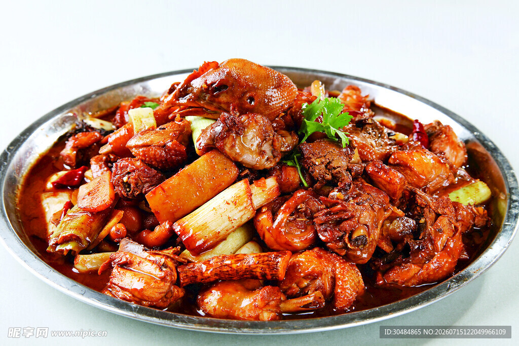 美味红烧鸡块