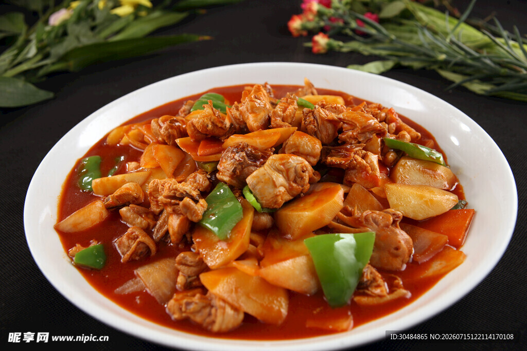 美味红烧鸡块