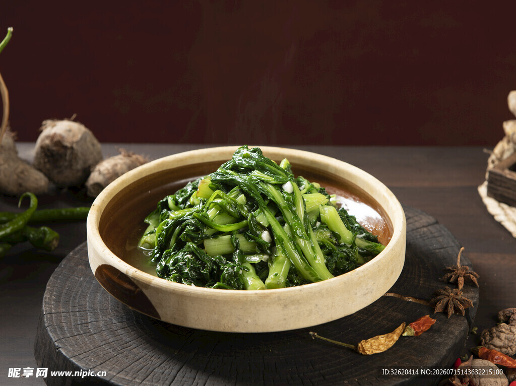 清炒青菜