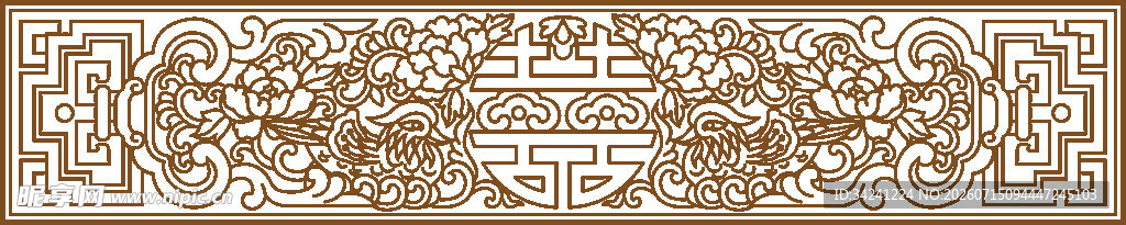 古典花纹装饰图案