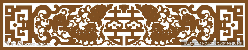 中式古典花纹图案