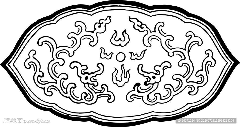 古典花纹图案