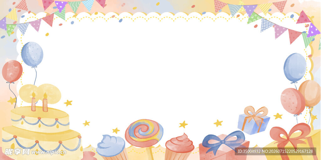 生日海报
