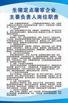 生猪定点屠宰企业负责人岗位职责