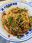 美味青椒肉丝炒面