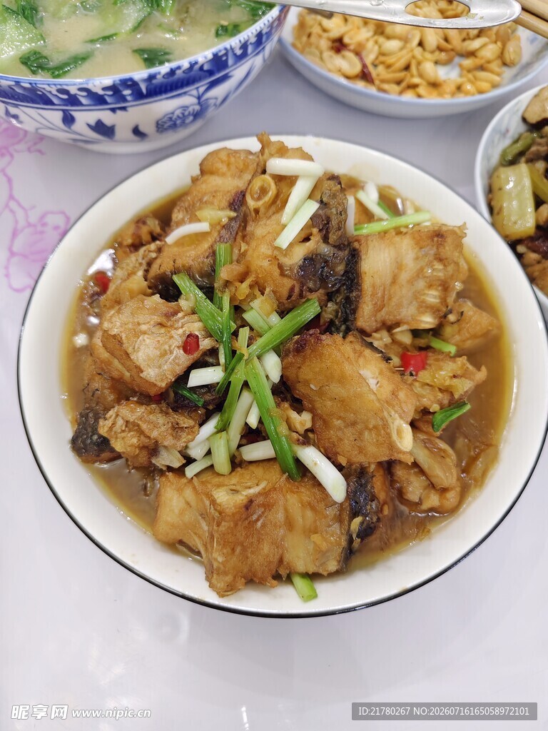 红烧鱼块