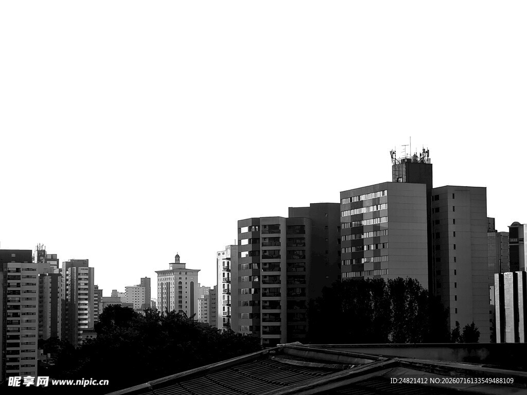 城市高楼景观