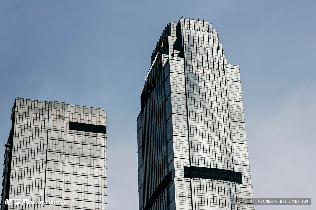 现代摩天大楼建筑景观